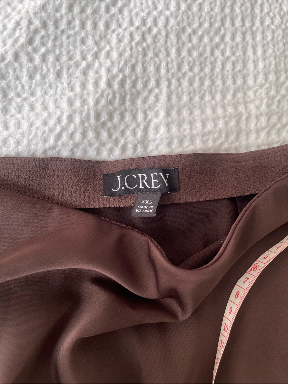 J.Crew Brown Midi Skirt